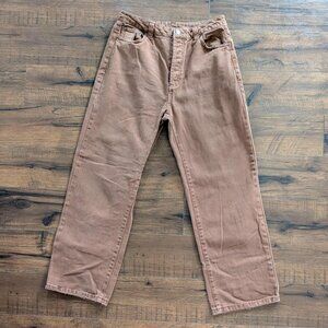 Velvet Heart Dawson High Rise Wide Ankle Jeans in Java